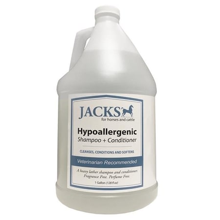 Jacks Jacks 480 Jacks Hypoallergenic 2-in-1 Shampoo & Conditioner - 1 gal 480